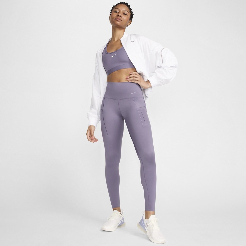 Nike Go Dri-Fit Firm-Support High-Waisted Cropped Leggings Women's XS DQ5668-509